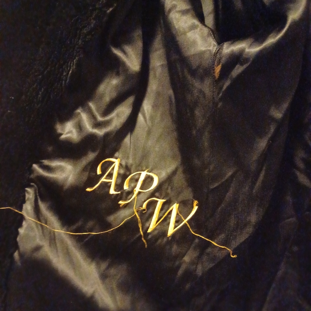 VINTAGE RARE Geo Pattern Faux Fur - Picture 5 of 7